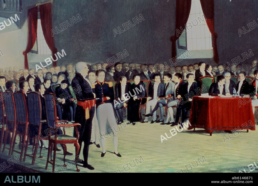 LOVERA JUAN. DESPERTAR DE LA INDEPENDENCIA VENEZOLANA - JUNTA DE GOBIERNO DEL 5 DE JULIO DE 1811 - SIGLO XIX.