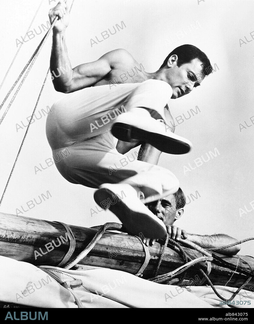 TONY CURTIS in ARRIVEDERCI, BABY!, 1966 (DROP DEAD DARLING), directed by KEN HUGHES. Copyright PARAMOUNT PICTURES / Cortesía.
