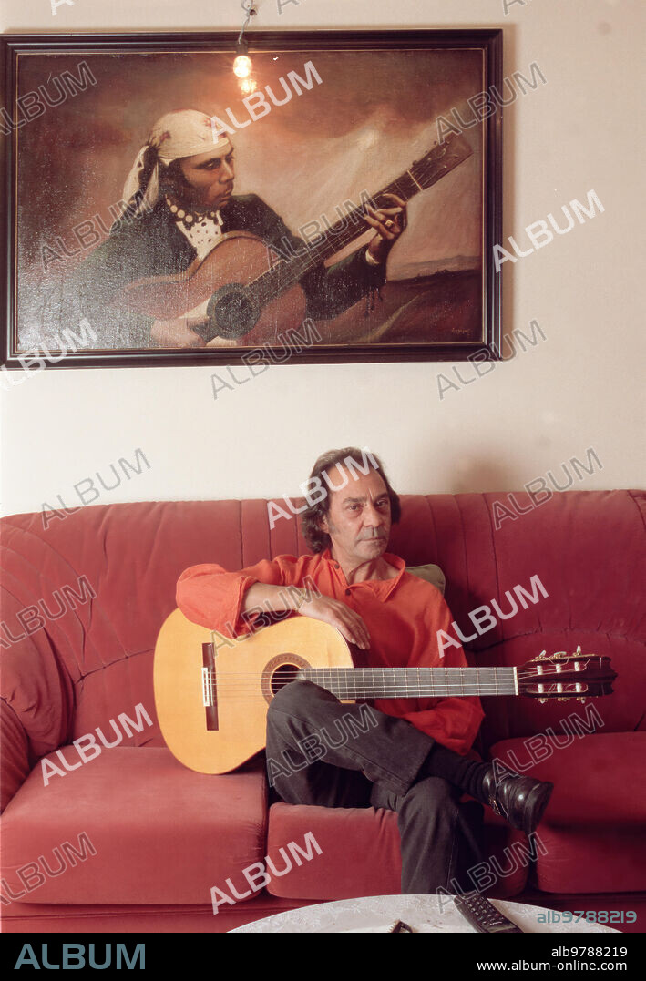 Madrid. 11/06/2002. Pepe Habichuela. Flamenco guitarist. Photo: José Luis Álvarez.