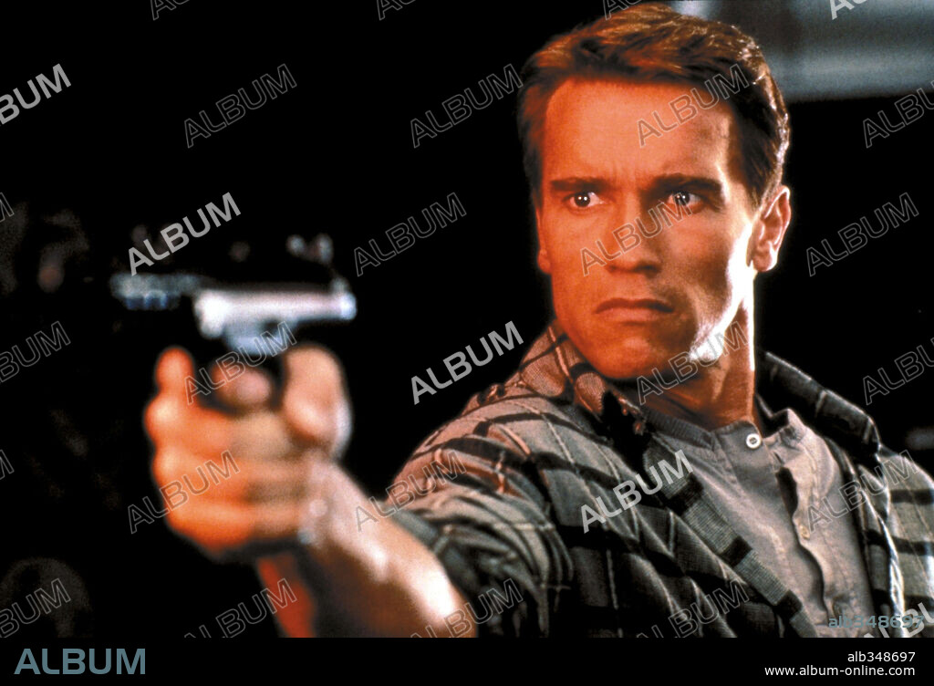 ARNOLD SCHWARZENEGGER in TOTAL RECALL - DIE TOTALE ERINNERUNG, 1990 (TOTAL RECALL), unter der Regie von PAUL VERHOEVEN. Copyright CAROLCO.