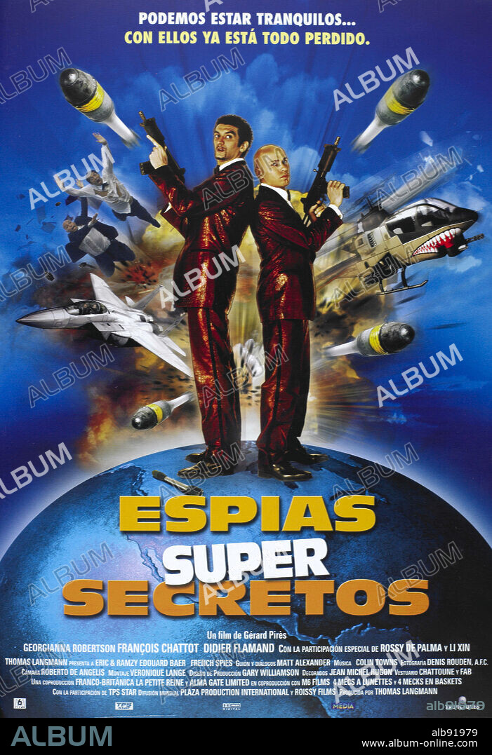 Poster of DOUBLE ZERO, 2004, directed by GERARD PIRES. Copyright LA PETITE REINE/ALMA GATE/M6/4 MECS A LUNETTES/4 MECS A BASK.