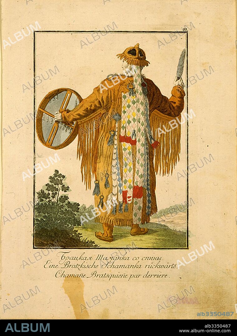 CHRISTOPHER MELCHIOR ROTH. Siberian woman shaman.
