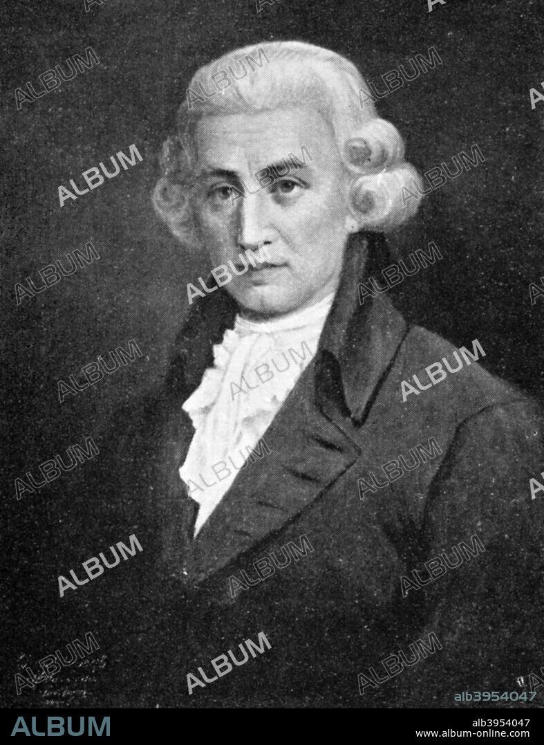 Franz Joseph Haydn, (1732-1809), leading composer of the Classical period, 1909.