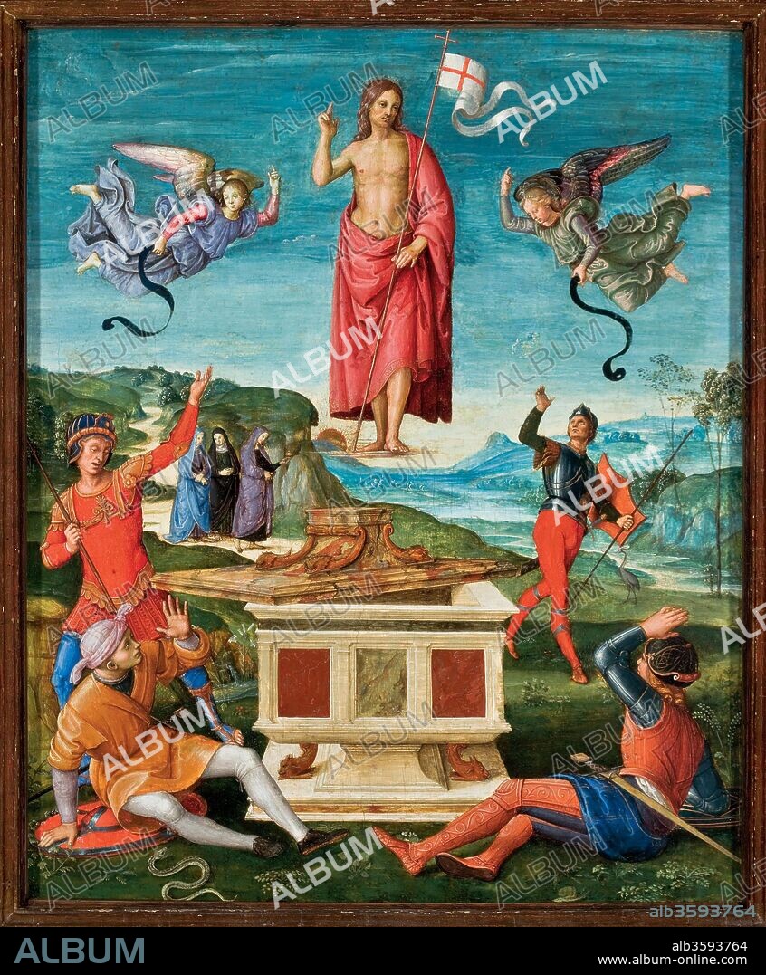 RAPHAEL (RAFFAELLO SANZIO DA URBINO). The Resurrection.