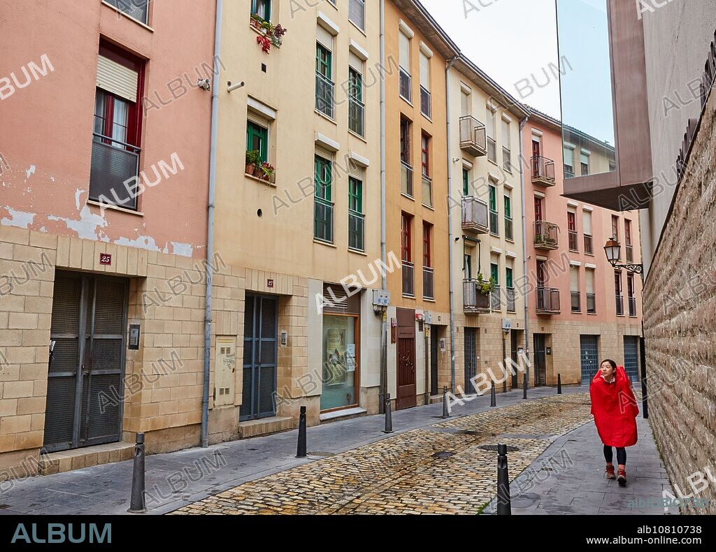 Espacio Lagares, Ruavieja street, Camino de Santiago, Way of Saint James, Logroño, La Rioja, Spain, Europe.