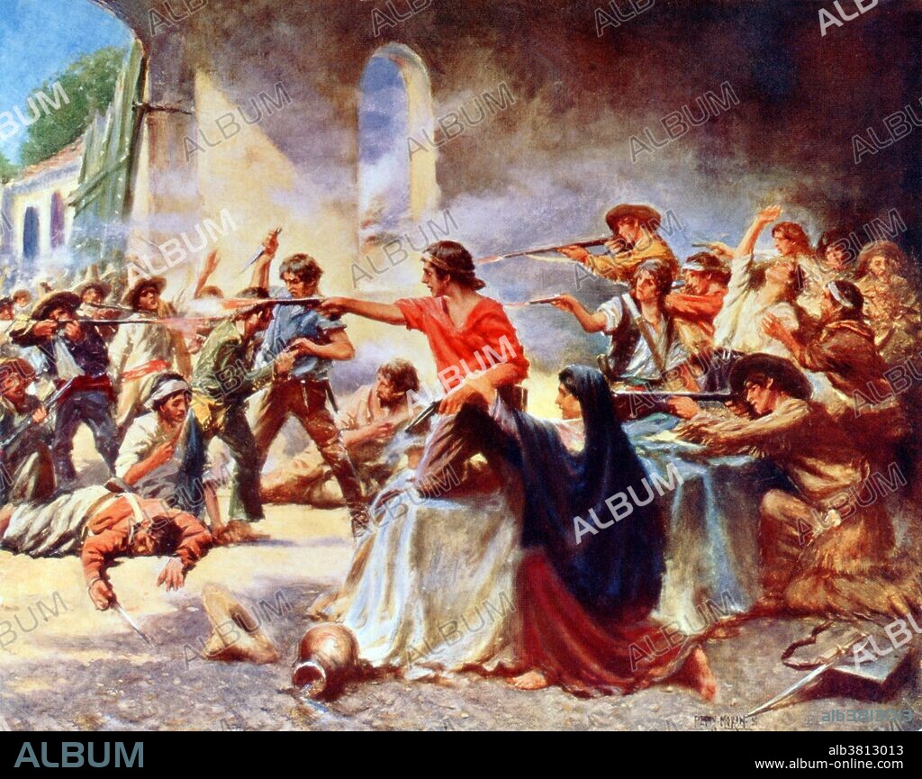 Battle of the Alamo, 1836