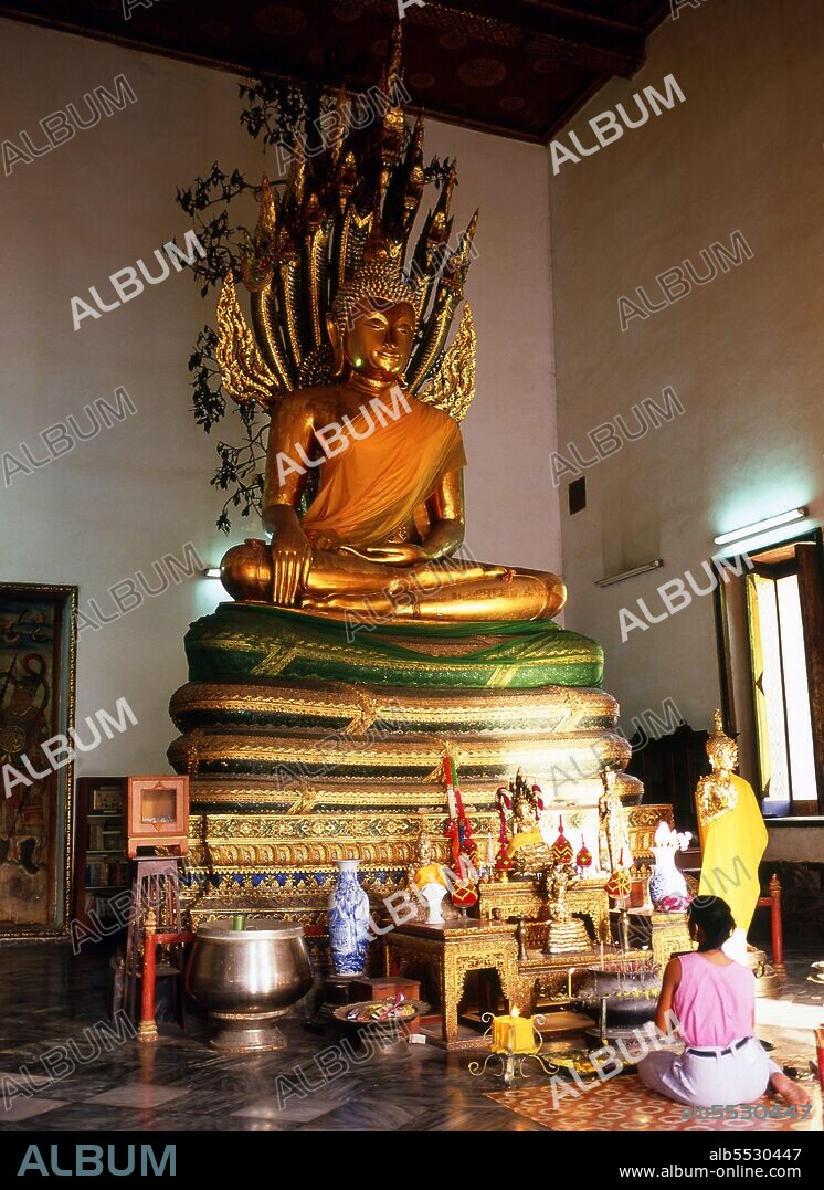 Originally built in the 16th century, Wat Pho is Bangkok's oldest temple. King Rama I of the Chakri Dynasty (1736—1809) rebuilt the temple in the 1780s. Officially called Wat Phra Chetuphon, it is one of Bangkok's best known Buddhist temples and is nowadays a major tourist attraction, located directly to the south of the Grand Palace. Wat Pho is famed for its Reclining Buddha and renowned as the home of traditional Thai massage.