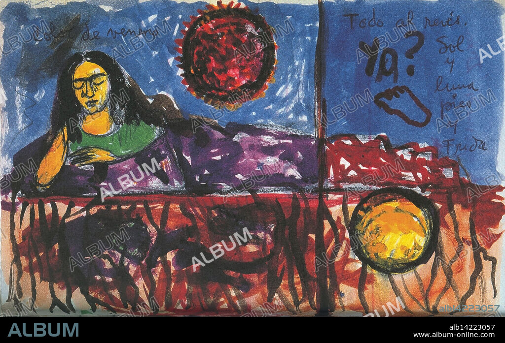 Page from Frida Kahlo's diary.
