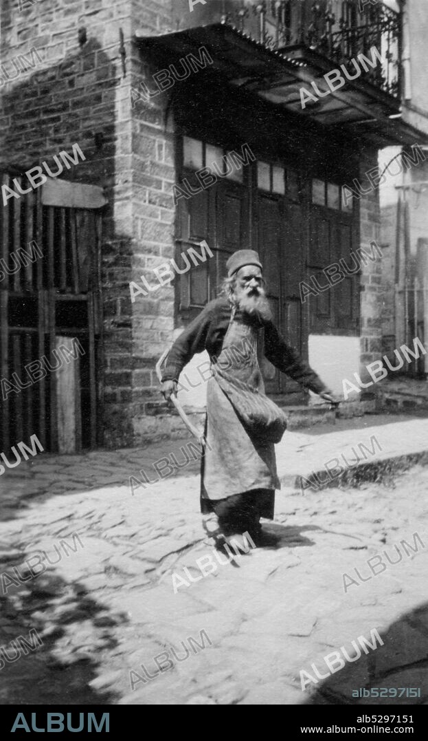 Greece. Keryas. Monk. 1932.