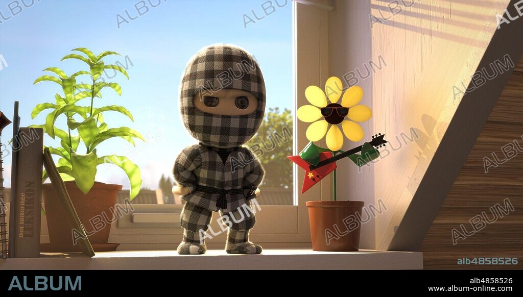 NINJA A CUADROS, 2018 (TERNET NINJA), dirigida por ANDERS MATTHESEN y THORBJORN CHRISTOFFERSEN. Copyright A. FILM/POP UP PRODUCTION/SUDOKU APS.