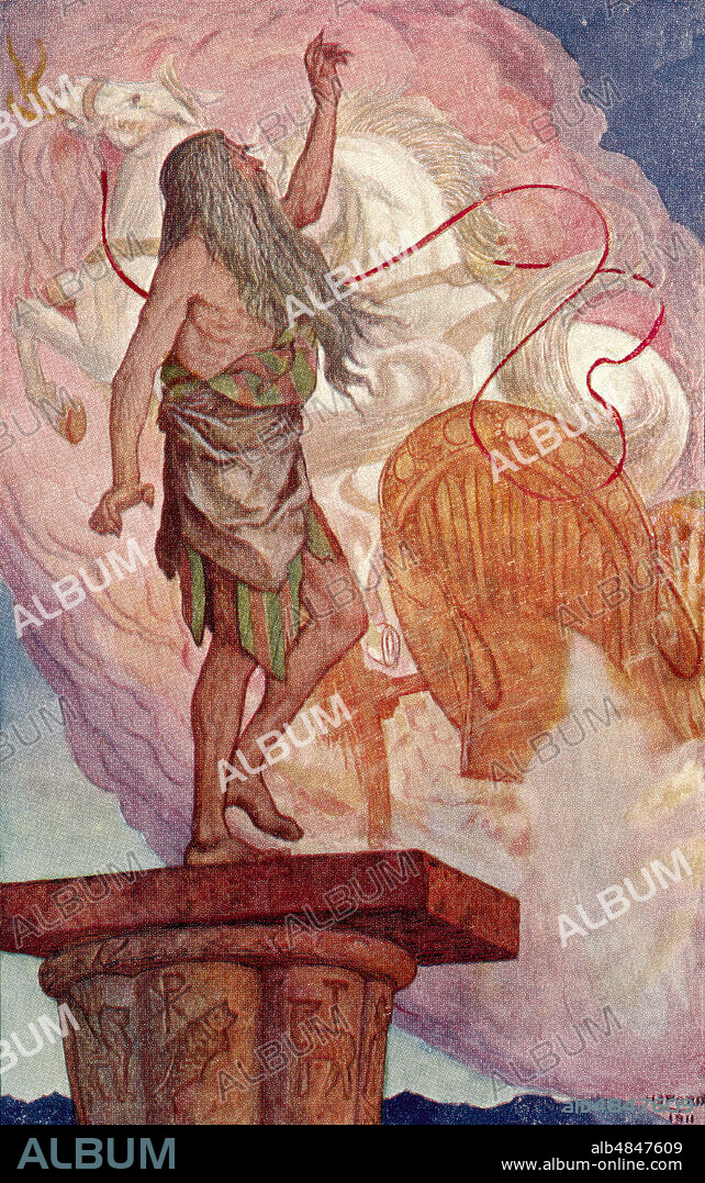 Saint Simeon Stylites, Symeon the Stylite or Saint Simeon Stylites the Elder,  c. 390? â€“ 459.  Syriac ascetic saint who achieved notability for living 37 years on a small platform on top of a pillar near Aleppo (modern day Syria).  From The Book of Saints.