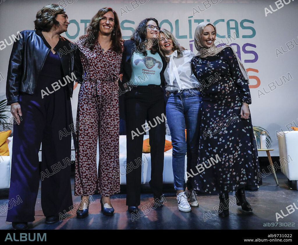 Valencia, 11/13/2021. 'Other Policies' event, with Ada Colau, Yolanda Díaz, Mónica Oltra, Fatima Hamed and Mónica García. Photo: Rober Solsona. Archdc.