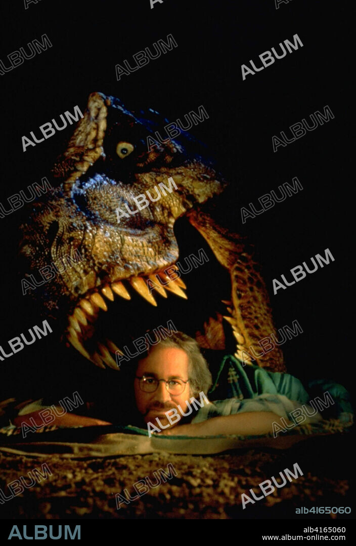 STEVEN SPIELBERG dans LOST WORLD: THE LOST WORLD: JURASSIC PARK, 1997, réalisé par STEVEN SPIELBERG. Copyright UNIVERSAL PICTURES.