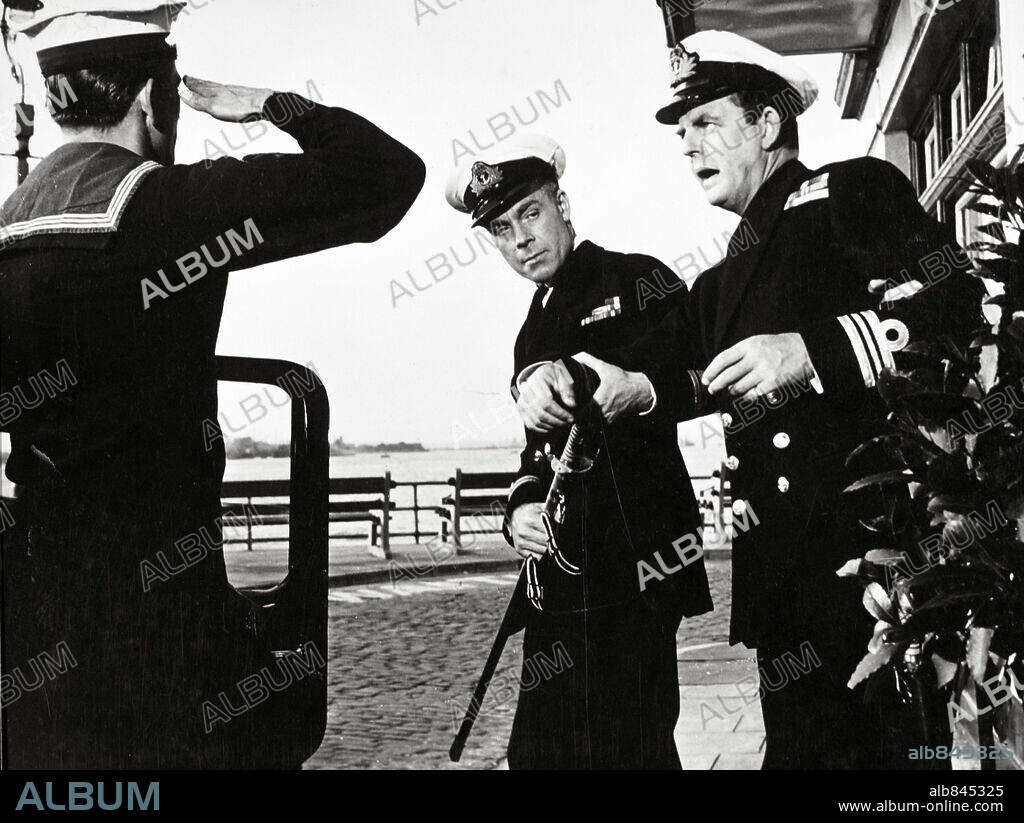 DAVID TOMLINSON in THE SHIP WAS LOADED, 1957 (CARRY ON ADMIRAL), directed by VAL GUEST. Copyright RENOWN.