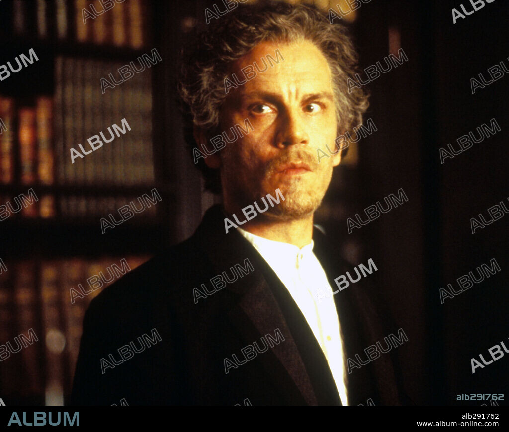 JOHN MALKOVICH in MARY REILLY, 1996, directed by STEPHEN FREARS. Copyright TRI STAR PICTURES.