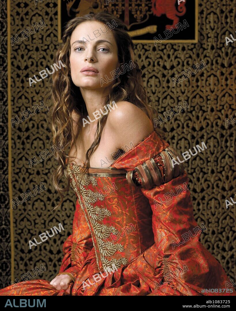 GABRIELLE ANWAR in THE TUDORS, 2007, unter der Regie von CIARAN DONNELLY, JEREMY PODESWA, MICHAEL HIRST und STEVE SHILL. Copyright BORD SCANNAN NA HEIREANN/CANADIAN BROADCASTING CORP.