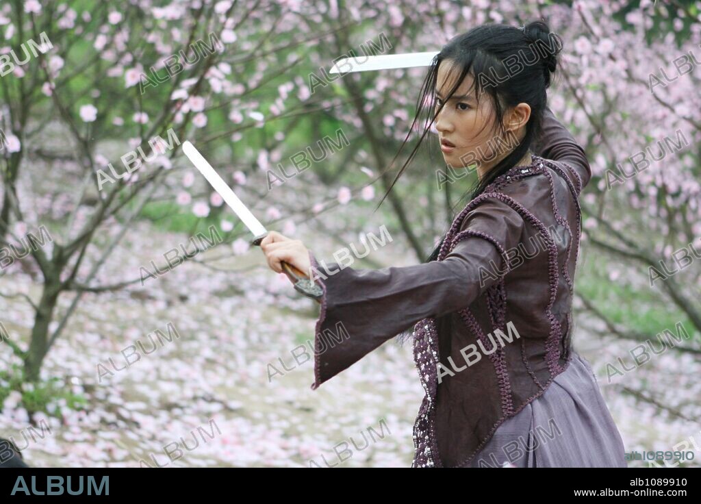 YIFEI LIU in THE FORBIDDEN KINGDOM, 2008, directed by ROB MINKOFF. Copyright CASEY SILVER PRODUCTIONS/CHINA FILMS CO-PRODUCTION CORP.