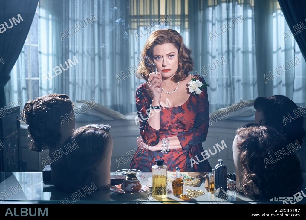SUSAN SARANDON in FEUD, 2024, directed by RYAN MURPHY. Copyright FOX 21 STUDIOS/PLAN B ENT/RYAN MURPHY PROD.