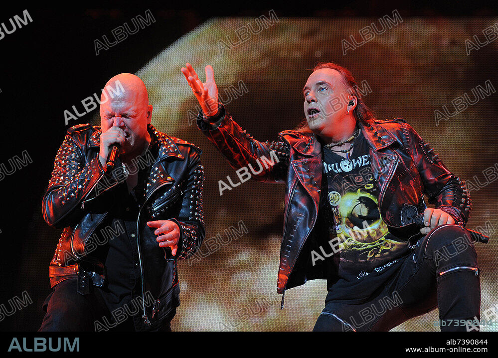 Helloween - die deutsche Speed- und Power-Metal-Band bei einem Konzert beim Wacken Open Air 2018: Das weltweit groesste Heavy Metal Festival vom 01.08. bis 04.08.2018.

KEINE PERSOENLICHKEITSRECHTE VORHANDEN, NUR FUER REDAKTIONELLE VERWENDUNG, KEINE WERBUNG. KEINE WEITERGABE AN DRITTE.