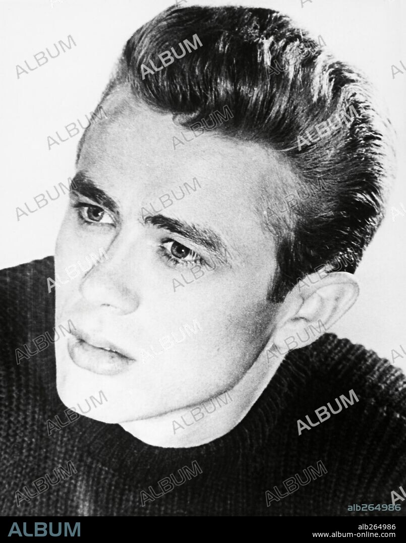JAMES DEAN in REBEL WITHOUT A CAUSE, 1955, directed by NICHOLAS RAY. Copyright WARNER BROTHERS.