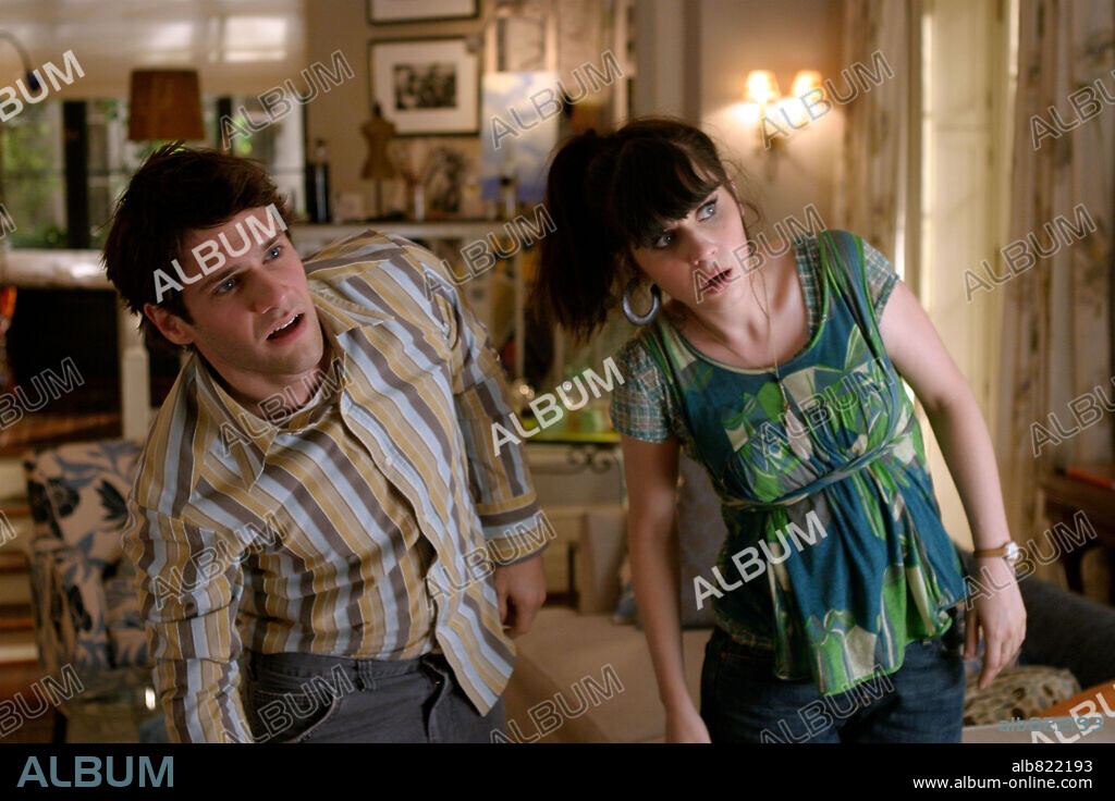 JUSTIN BARTHA, SARAH JESSICA PARKER y ZOOEY DESCHANEL en NOVIA POR CONTRATO, 2006 (FAILURE TO LAUNCH), dirigida por TOM DEY. Copyright PARAMOUNT PICTURES / MASI, FRANK.