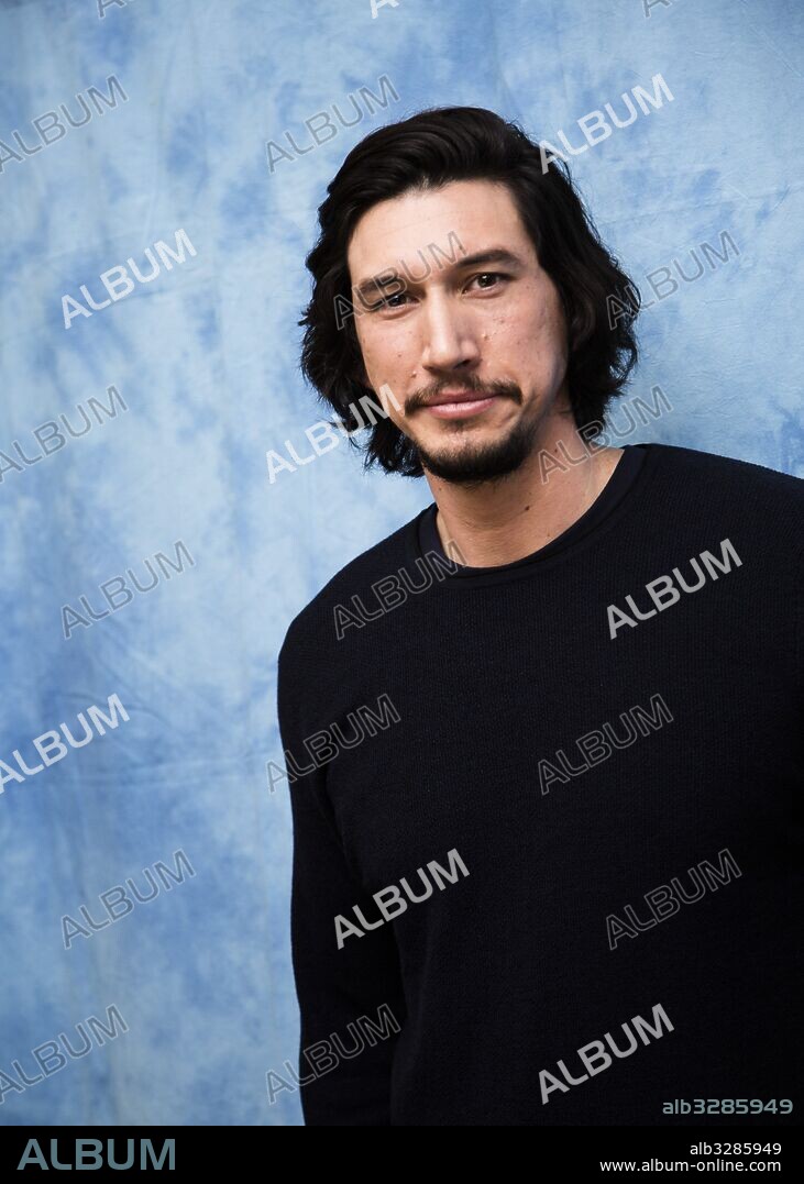 ADAM DRIVER. December 6, 2016 - Hollywood, California, U.S. - ADAM DRIVER promotes the movies Silence and Star Wars series. Adam Douglas Driver (born November 19, 1983) is an American actor. He made his Broadway debut in Mrs. Warren's Profession (2010). He returned to Broadway in the 2011 production of Man and Boy and made his feature film debut in J. Edgar (2011). Driver appeared in supporting roles in a wide range of films, including Lincoln (2012), Frances Ha (2012) and Inside Llewyn Davis (2013). In 2014, Driver starred in While We're Young and won the Volpi Cup for his role in Hungry Hearts (2014). Driver gained worldwide attention and acclaim for playing the villain Kylo Ren in Star Wars: The Force Awakens (2015), a role which he is set to reprise in the future Star Wars films. For his supporting part as Adam Sackler in the HBO comedy-drama series Girls, Driver has received three consecutive nominations for Primetime Emmy Award for Outstanding Supporting Actor in a Comedy Series. Upcoming: Annette (2018), The Man Who Killed Don Quixote (2018), Star Wars: Episode VIII (2017), Logan Lucky (2017. 06/12/2016