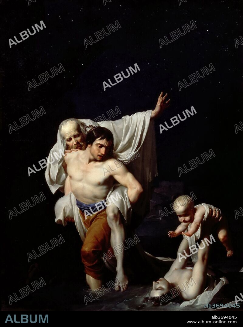 JEAN-BAPTISTE REGNAULT. The Deluge.