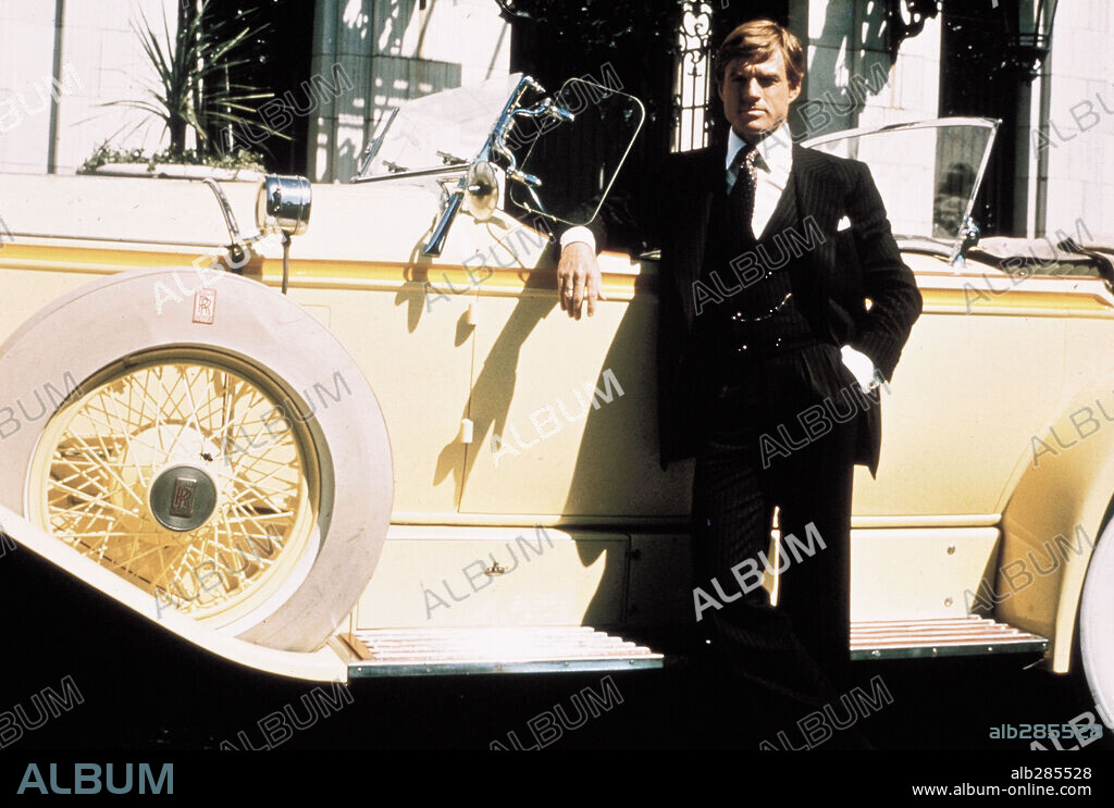 ROBERT REDFORD in THE GREAT GATSBY, 1974, unter der Regie von JACK CLAYTON. Copyright PARAMOUNT PICTURES.