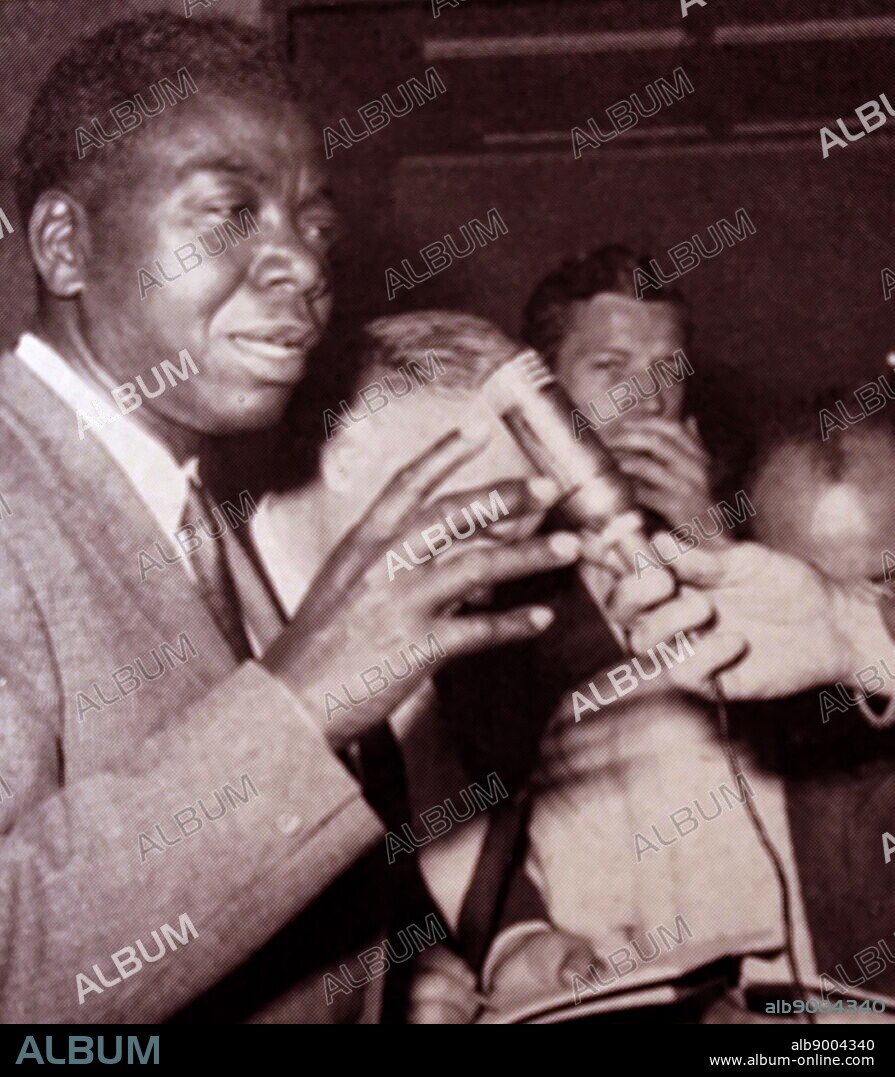 Photograph of Moise Tshombe (1919-1969) a Congolese politician. Dated 20th Century.