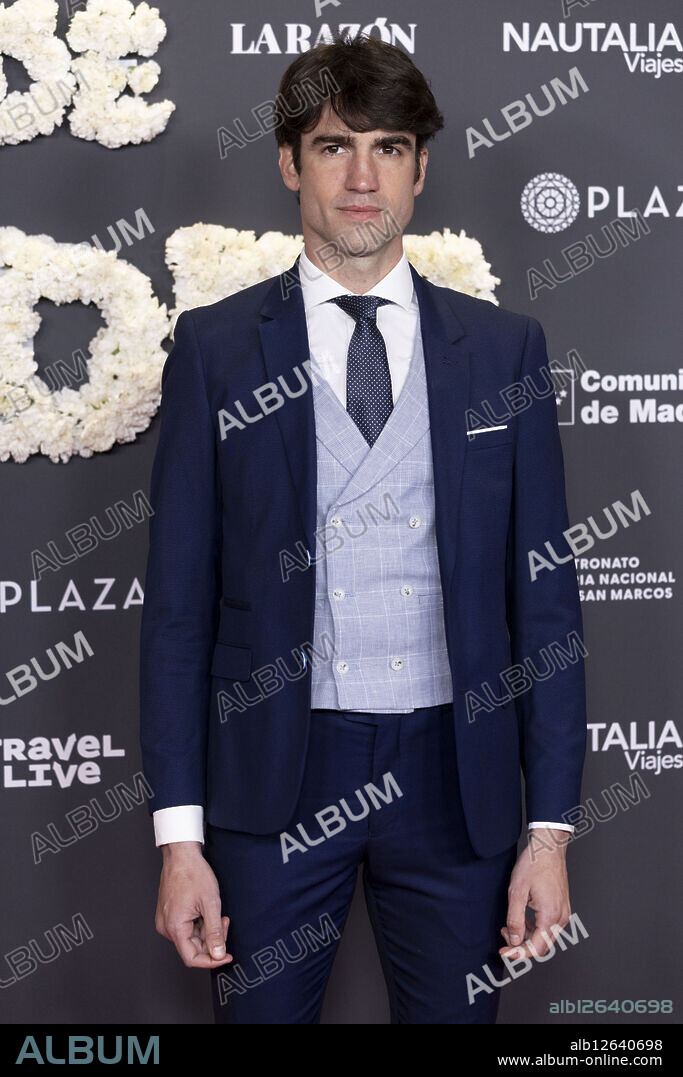 Adrian de Torres attended 'San Isidro 2025' Photocall at Plaza de Toros de Las Ventas on February 6, 2025 in Madrid, Spain.