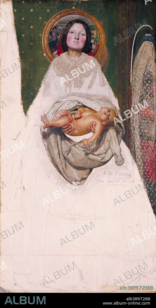 FORD MADOX BROWN. `Take your Son, Sir'. Date/Period: 1851. Painting. Oil on canvas. Height: 705 mm (27.75 in); Width: 381 mm (15 in).