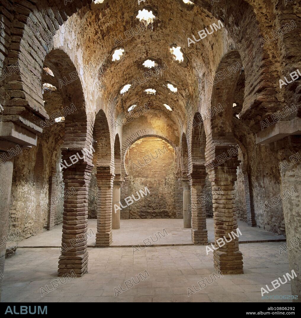 Moorish baths in Ronda. Malaga province. Andalusia. Spain.