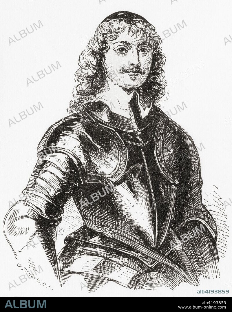 James Graham, 1st Marquess of Montrose, 1612 - 1650.  Scottish nobleman, poet and soldier.  From Ward and Lock's Illustrated History of the World, published c.1882.
