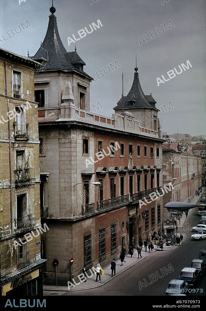 EVARISTO DEL CASTILLO LOPEZ (1768-1798). MINISTERIO DE JUSTICIA ANTIGUO PALACIO DE LA MARQUESA DE SONORA - 1797 - FOTO AÑOS 60.