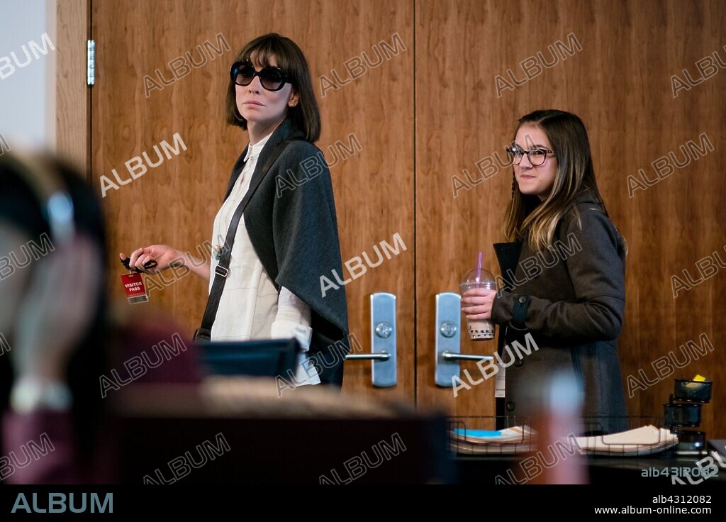 CATE BLANCHETT and EMMA NELSON in WHERE'D YOU GO, BERNADETTE, 2019, directed by RICHARD LINKLATER. Copyright COLOR FORCE.