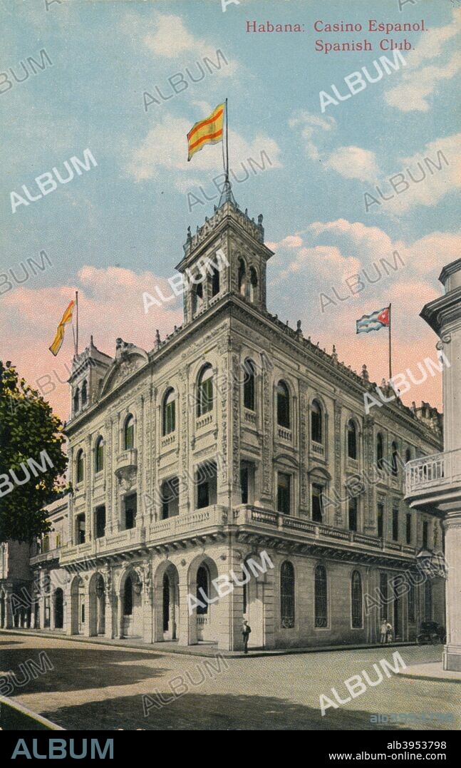 Casino Espanol, Paseo del Prado, c1910 [Edicion Jordi].