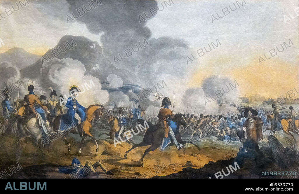 Wall Street, New York City, United States of America in 1847. From a work by Laurent Deroy after Amos F. Eno.