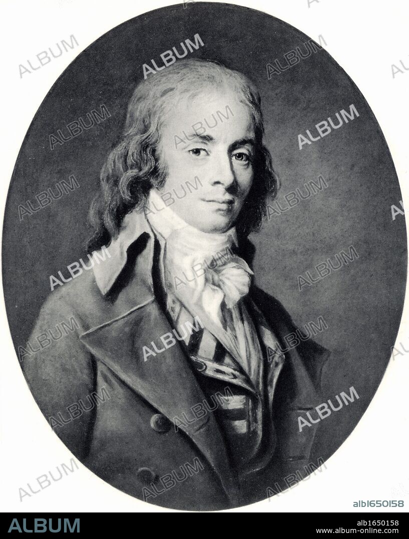 Etienne Nicolas Mehul (1763-1817) French composer. Music Musician (Photo by: Universal History Archive/UIG via Getty Images).