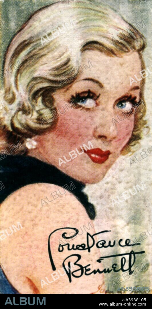 Constance Campbell Bennett, (1904-1965), US actress, 20th century.