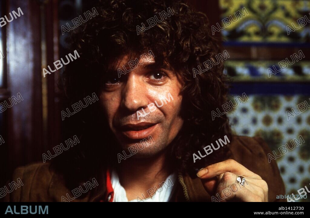 Camarón en la Venta de Vargas durante la grabación del progrma 'Música Golfa'.