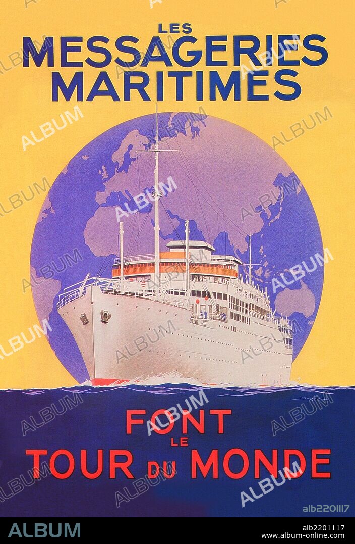 Take a Cruise around the World with Les Messageries Maritimes.