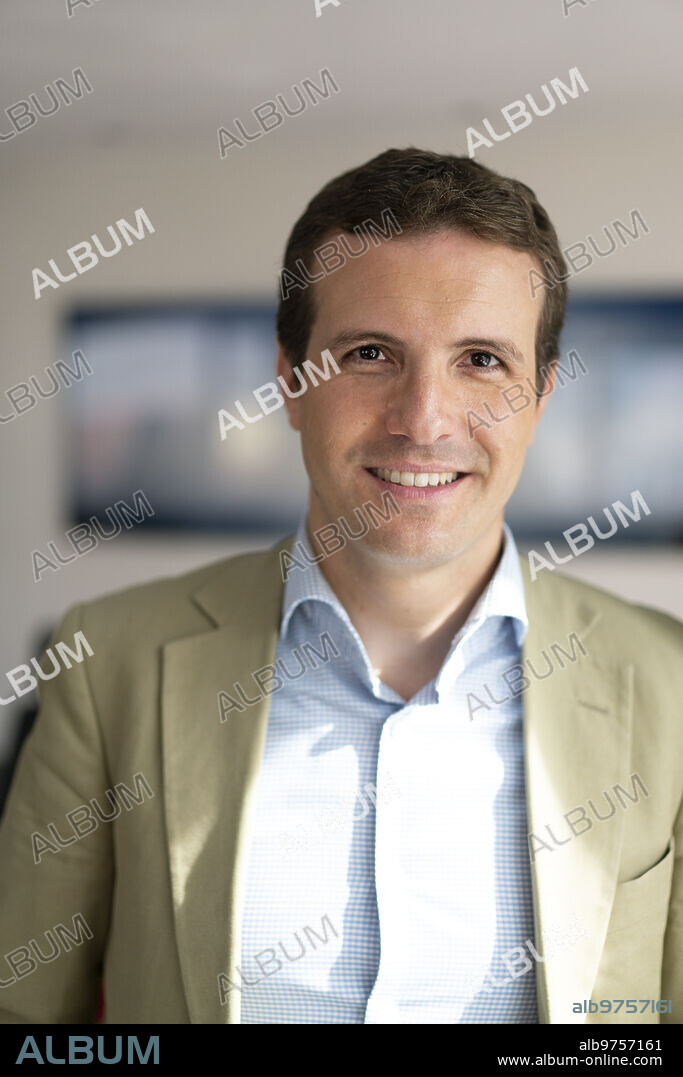 Madrid, 05/23/2019. Interview with Pablo Casado in his office at the PP headquarters, on Génova Street. Photo: Matias Nieto ARCHDC.