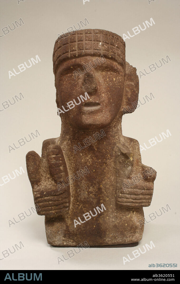 Maize Deity (Chicomecoatl). Culture: Aztec. Dimensions: Overall: 15 1/2 x 9 x 6 in. (39.37 x 22.86 x 15.24 cm)
Other: 9 x 6 in. (22.86 x 15.24 cm). Date: 15th-early 16th century.