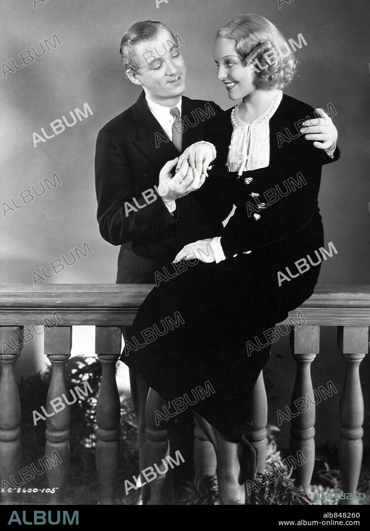 ISABEL JEWELL and LEE TRACY in ADVICE TO THE LOVELORN, 1933, directed by ALFRED L. WERKER. Copyright UNITED ARTISTS.