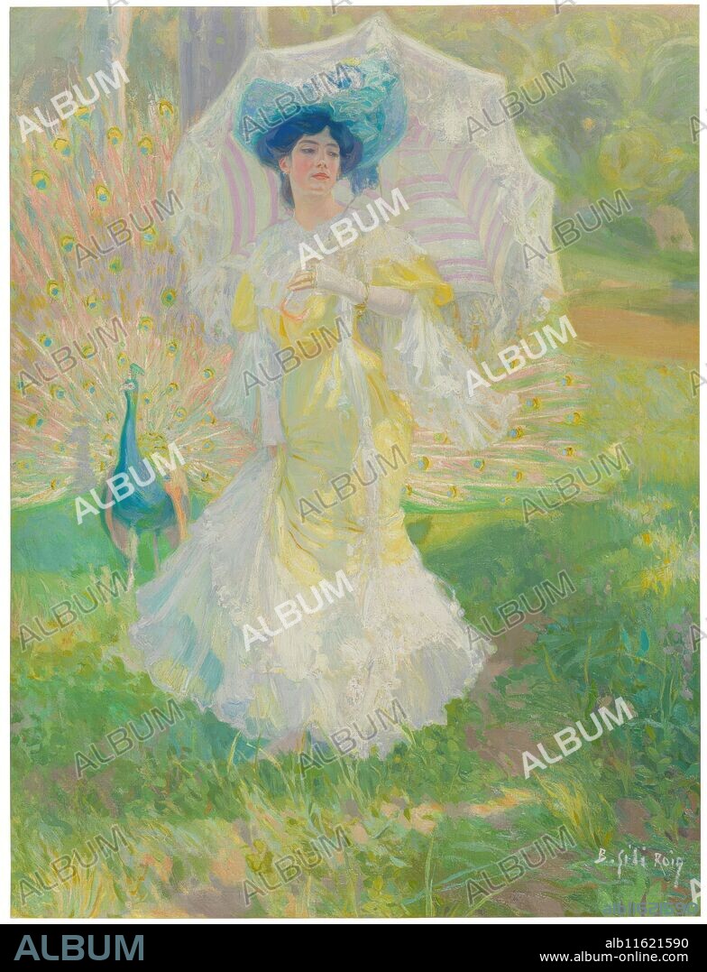 BALDOMER GILI ROIG. Baldomero Gili y Roig / 'Pride'. Ca. 1908. Oil on canvas.