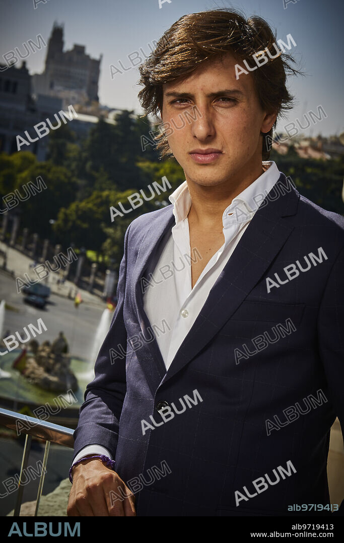 Madrid, 26/08/2018. Entrevista a el matador de toros peruano Andrés Roca Rey, en el Ayuntamiento de Madrid y el edificio de la Bolsa. Foto: Guillermo Navarro ARCHDC.