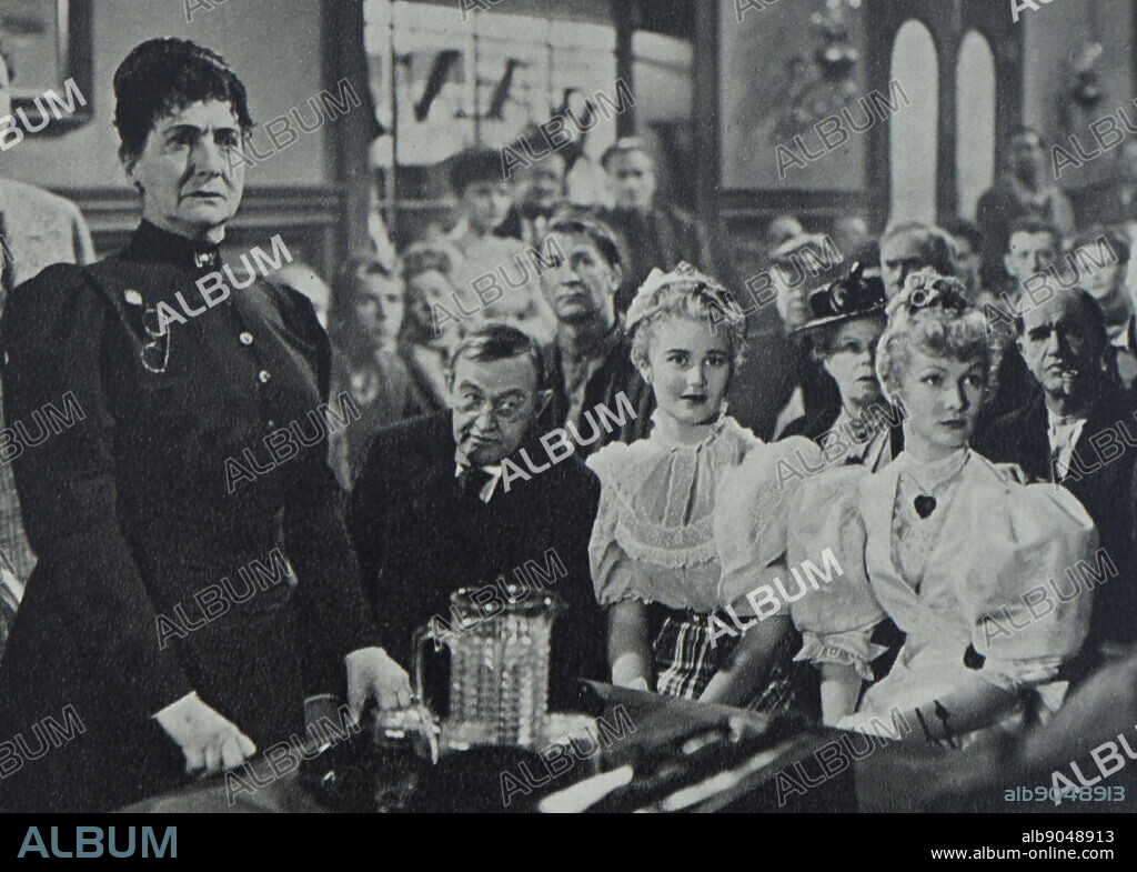 Film still from 'The Sainted Sisters' starring Veronica Lake, Joan Caulfield, Barry Fitzgerald, and Kathryn Card.