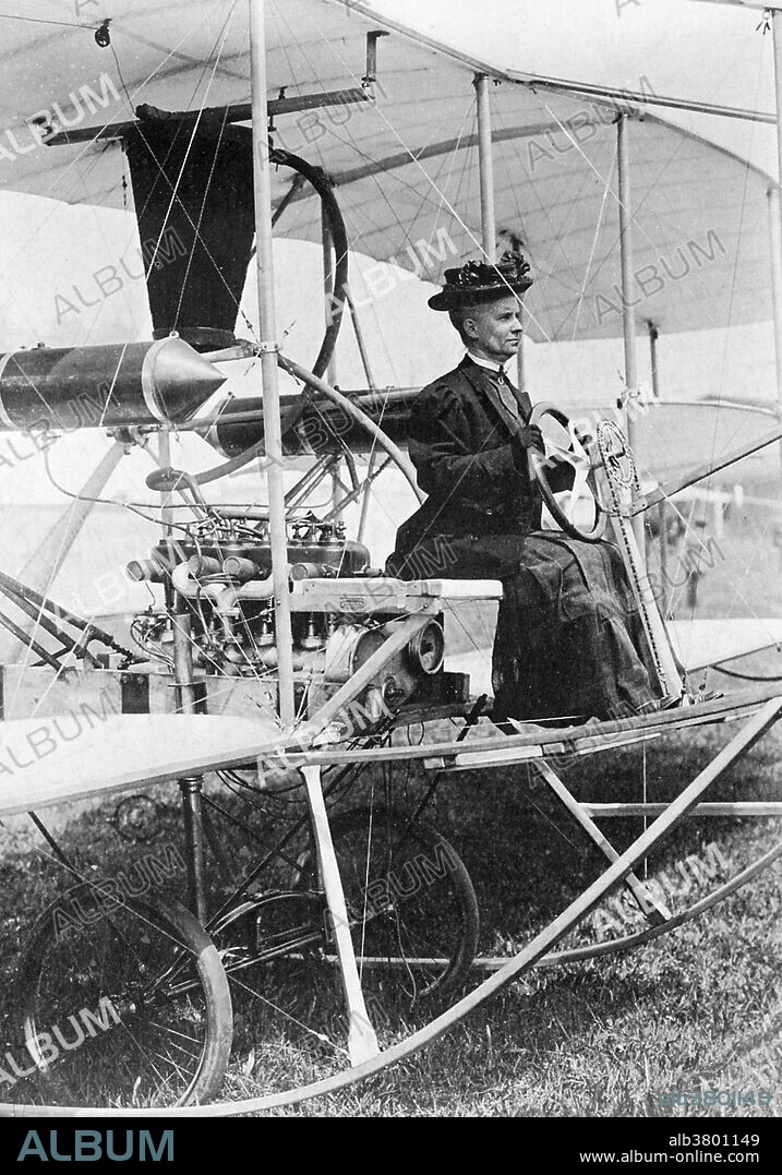 Emma Lilian Todd (1865-1937) was a self-taught inventor who grew up with a love for mechanical devices. She received her education in Washington, D.C. and taught herself typewriting to earn a living and worked at the Patent Office. She moved to New York to study law, and became a member of the first Woman's Law Class of New York University. About 1903, she turned her attention to "mechanical and aeronautic toys." She attracted national attention when she exhibited her first design at Madison Square Garden in an aero show. Olivia Sage became Todd's patron and gave her $7,000 to design and build her aircraft. Her plane took flight on November 7, 1910, and flew twenty feet over the Garden City aviation field with Didier Masson as the pilot. Her in airplane design ended abruptly after she was hired by Mrs. Sage in January 1911, despite Mrs. Sage's interest in aviation and the financing of Todd's biplane. Todd died in 1937, at the age of 71 or 72. Her body was cremated and her remains were sent to New York, but her burial site remains unknown.