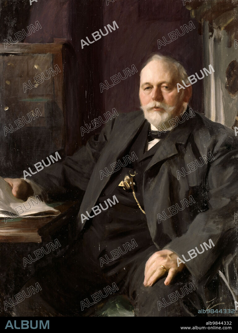 ANDERS LEONARD ZORN. Mr Frans R. Heiss, 1891.