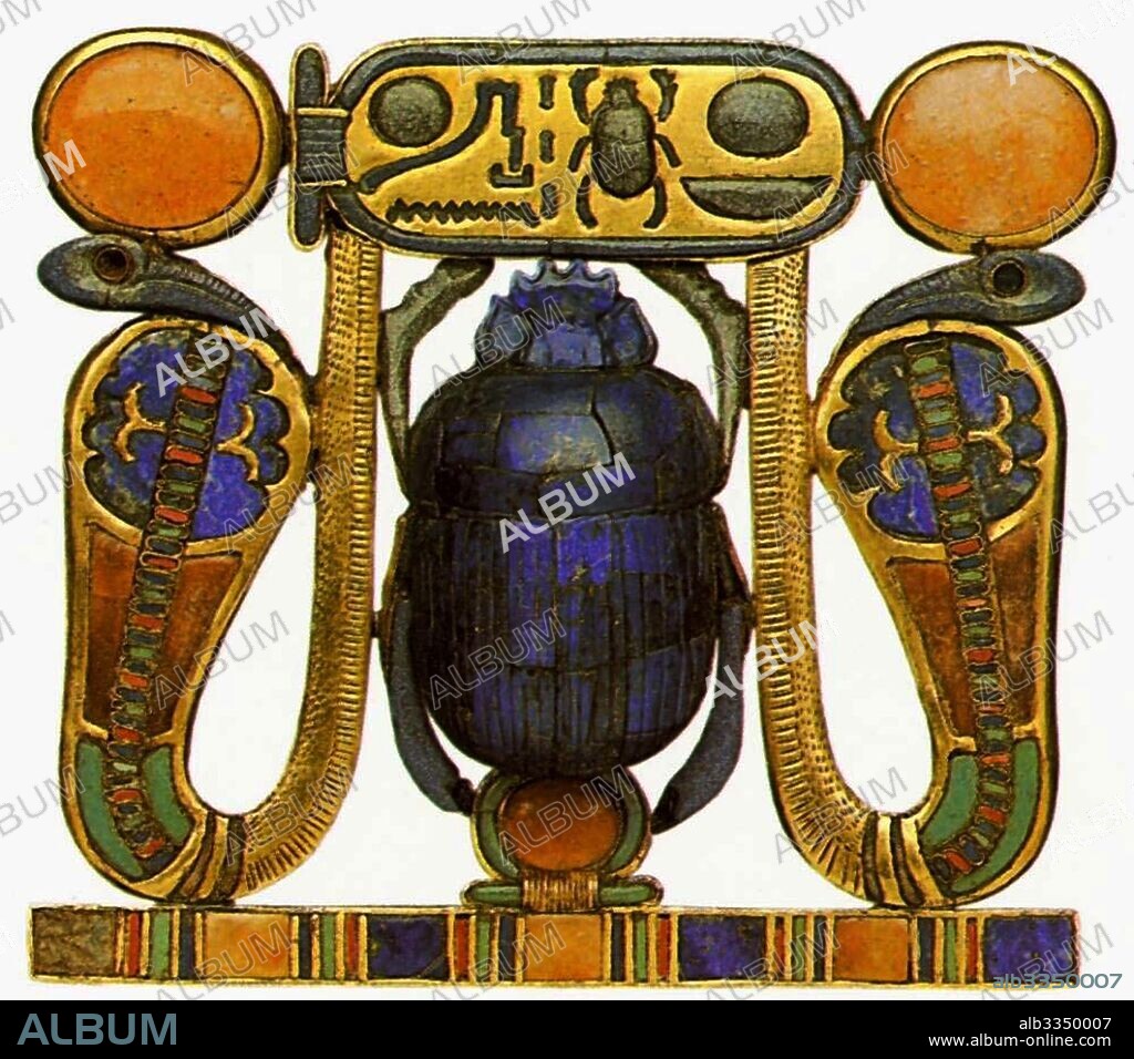 ANCIENT EGYPT. Pectoral of Kheper Scarab.